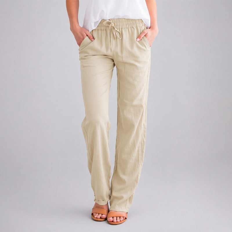 Millie - Women’s Straight Leg Drawstring Pants