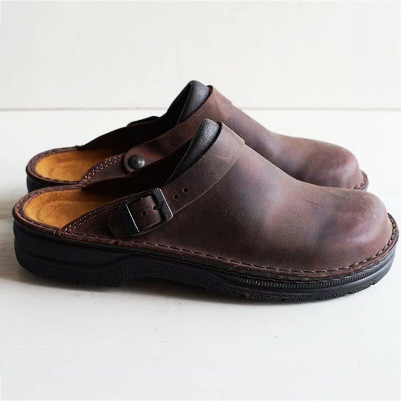 Nessa - Women’s Casual Clogs with Buckle Strap