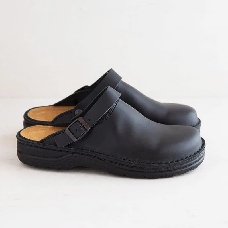 Nessa - Women’s Casual Clogs with Buckle Strap