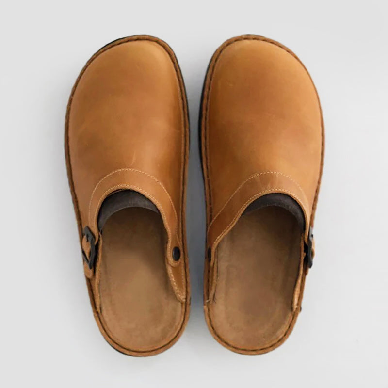 Nessa - Women’s Casual Clogs with Buckle Strap