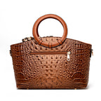 Olivia - Women’s Chic Structured Handbag with Scarf