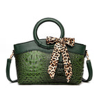 Olivia - Women’s Chic Structured Handbag with Scarf