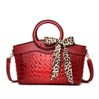 Olivia - Women’s Chic Structured Handbag with Scarf