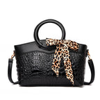 Olivia - Women’s Chic Structured Handbag with Scarf