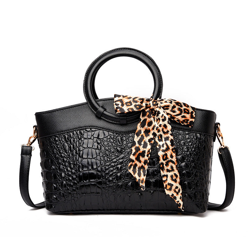 Olivia - Women’s Chic Structured Handbag with Scarf