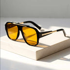 Oversized Square Frame Polarized Sunglasses