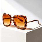 Oversized Square Frame Dark Tint Sunglasses