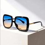 Oversized Square Frame Dark Tint Sunglasses