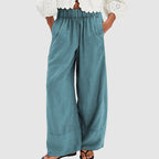 Pamela - Women's Relaxed Linen Wide-Leg Pants