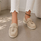 Penelope - Women’s Tassel Detail Slip-On Loafers