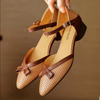 Priscilla - Women's Genuine Leather Strap Mary Jane Shoes