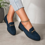 Renee - Women’s Metal Accent Loafers