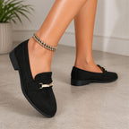 Renee - Women’s Metal Accent Loafers