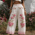 Selena - Women’s Artistic Embroidered Lounge Pants