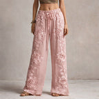 Selena - Women’s Artistic Embroidered Lounge Pants