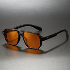 Sienna - Women’s Double Bridge Square Frame Sunglasses