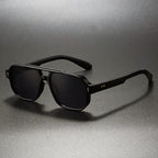 Sienna - Women’s Double Bridge Square Frame Sunglasses