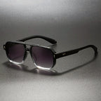Sienna - Women’s Double Bridge Square Frame Sunglasses