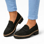 Solene - Modern Chunky Heel Loafers