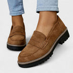 Solene - Modern Chunky Heel Loafers