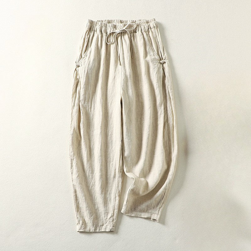Stella - Relaxed Elastic Waist Everyday Pants