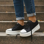 Sydney - Women’s Casual Platform Lace Sneakers