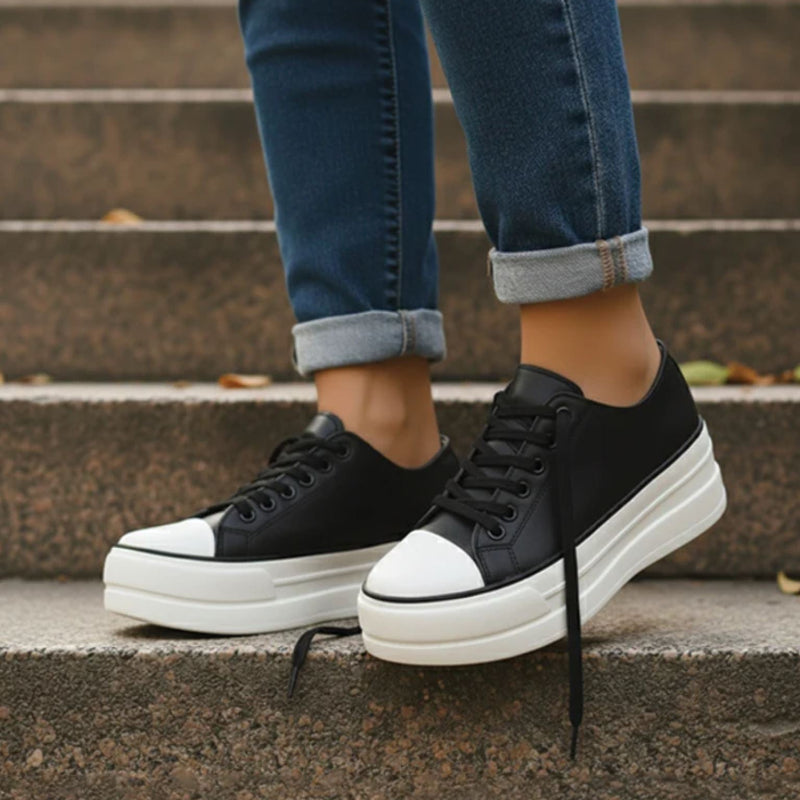Sydney - Women’s Casual Platform Lace Sneakers