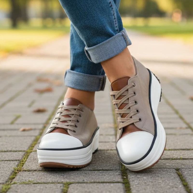 Sydney - Women’s Casual Platform Lace Sneakers