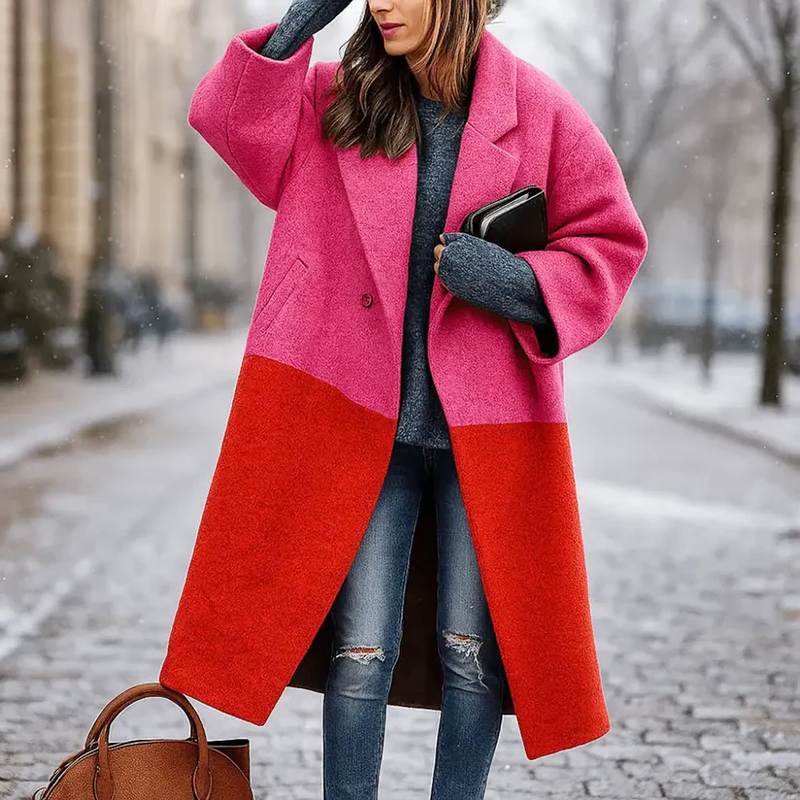 Sylvie - Women's Oversized Long Wool Coat