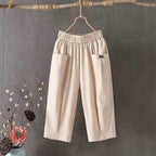 Terri - Women’s Cropped Relaxed Fit Pants